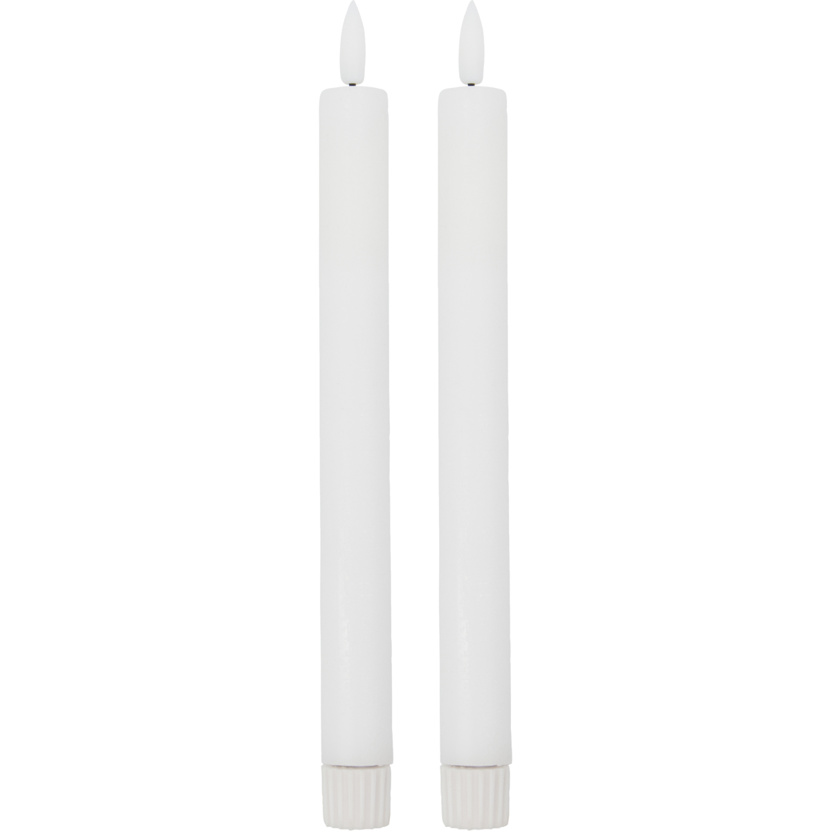 Velas LED blancas (set de 2)