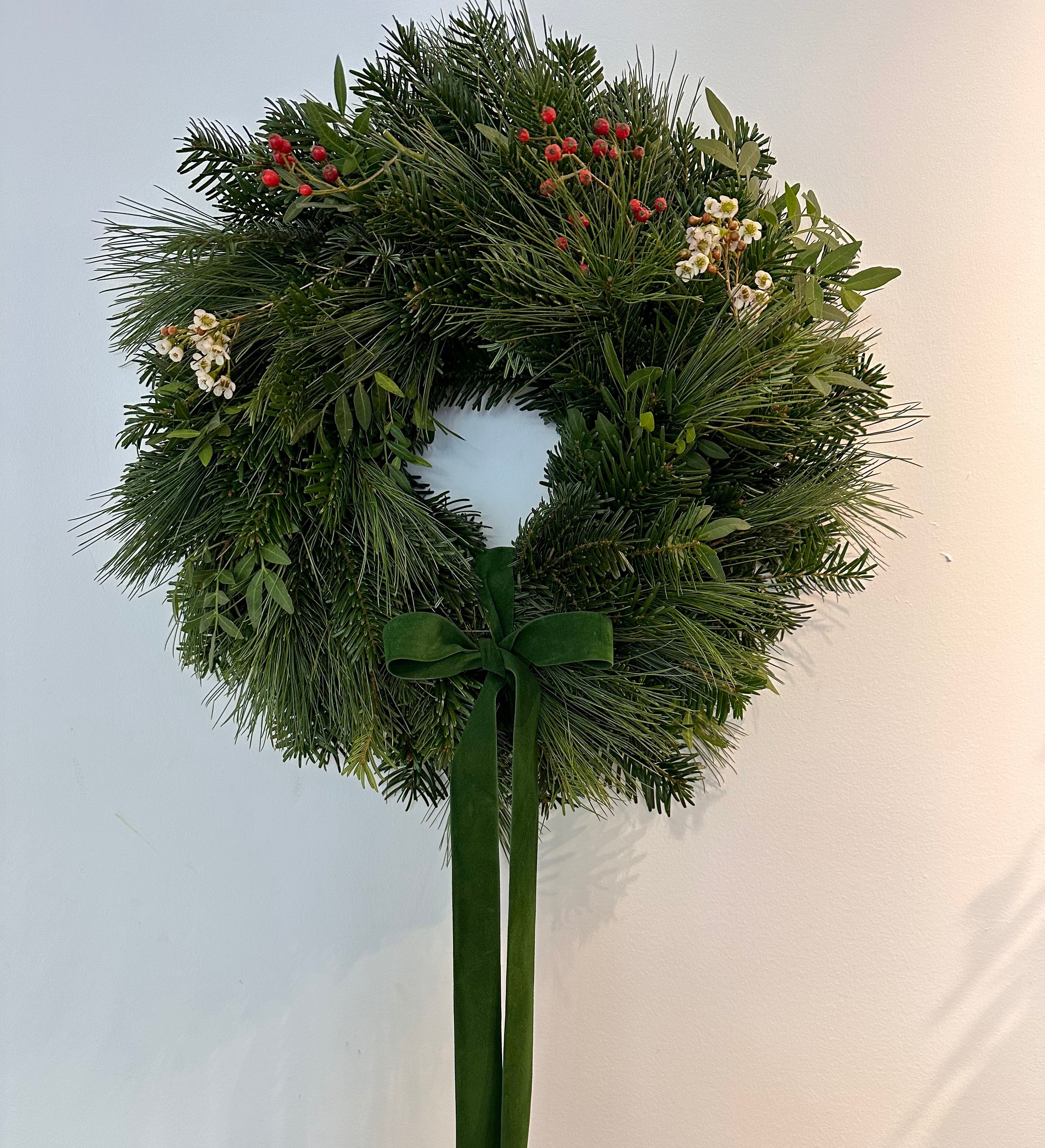 Corona invernal / navideña