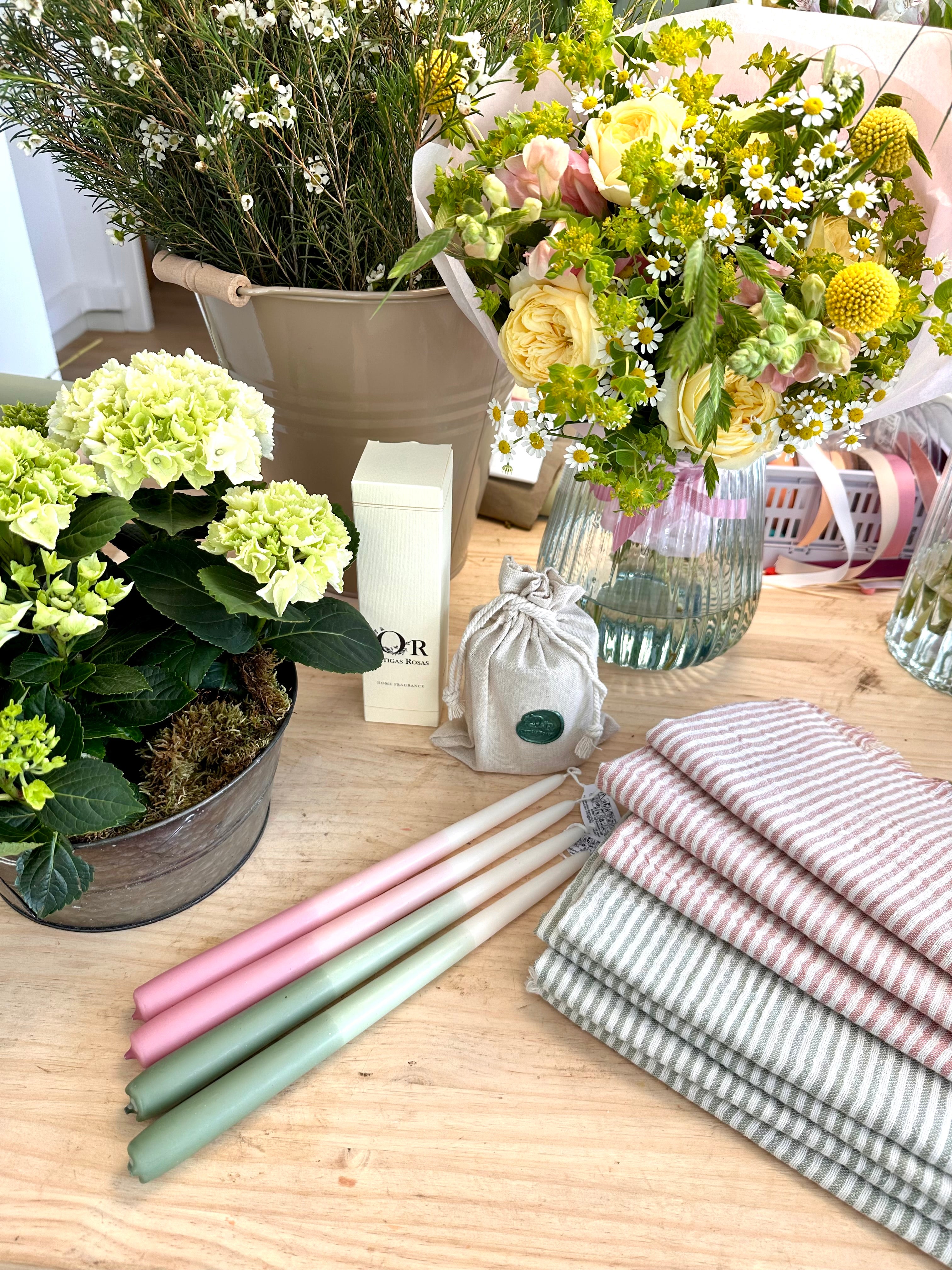 Mantel individual verde