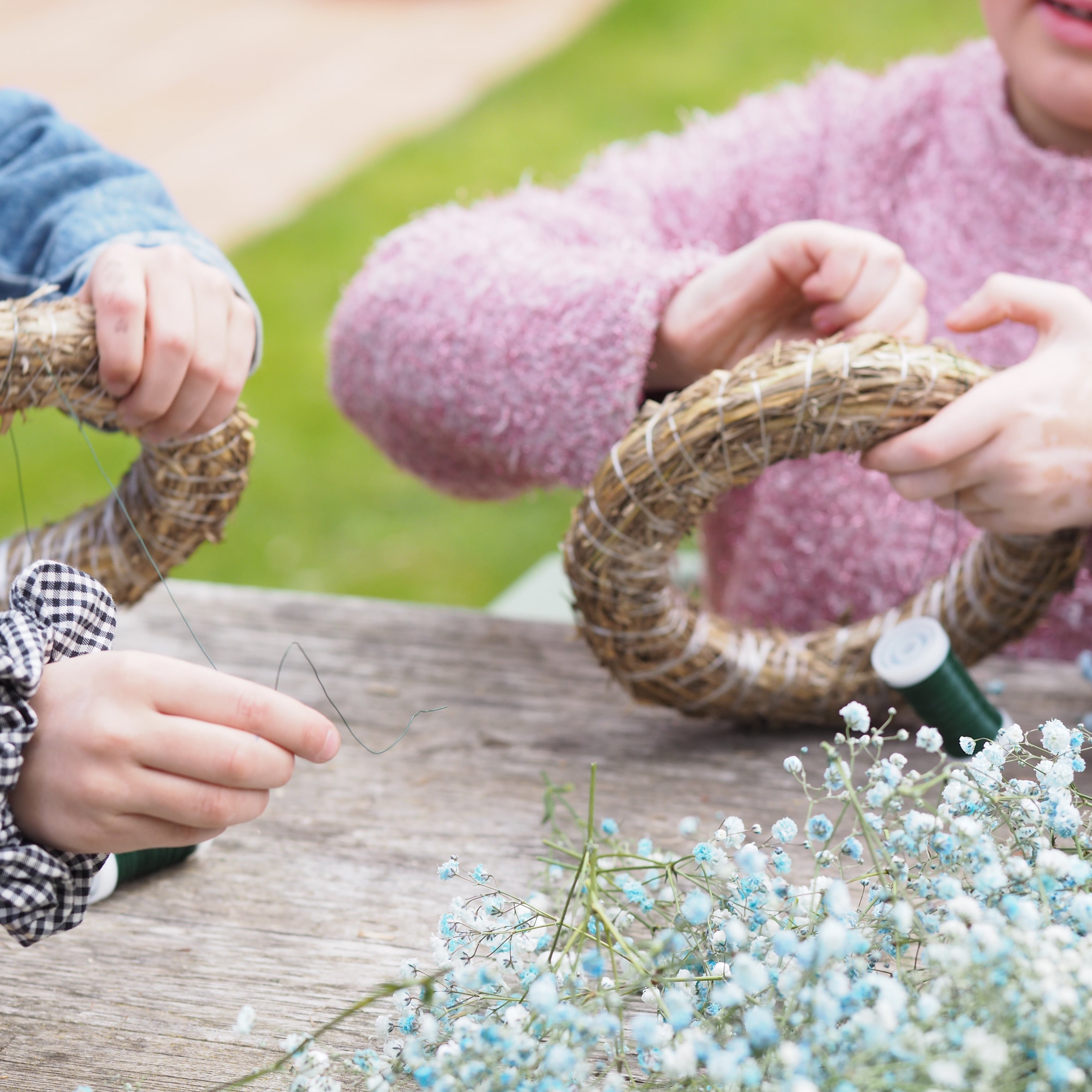 Taller Corona de flores para niños – a medida