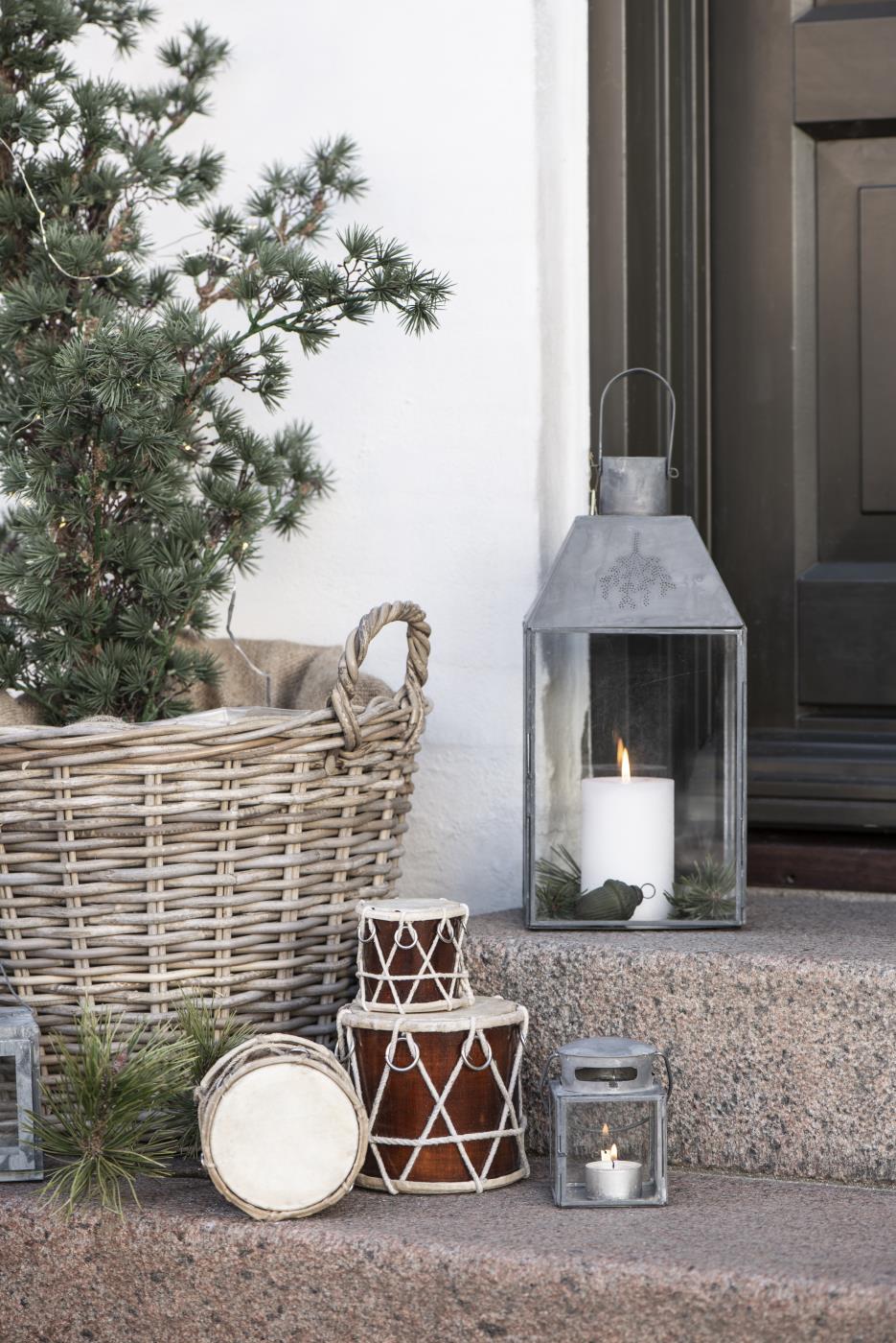 Cesta de ratán grande