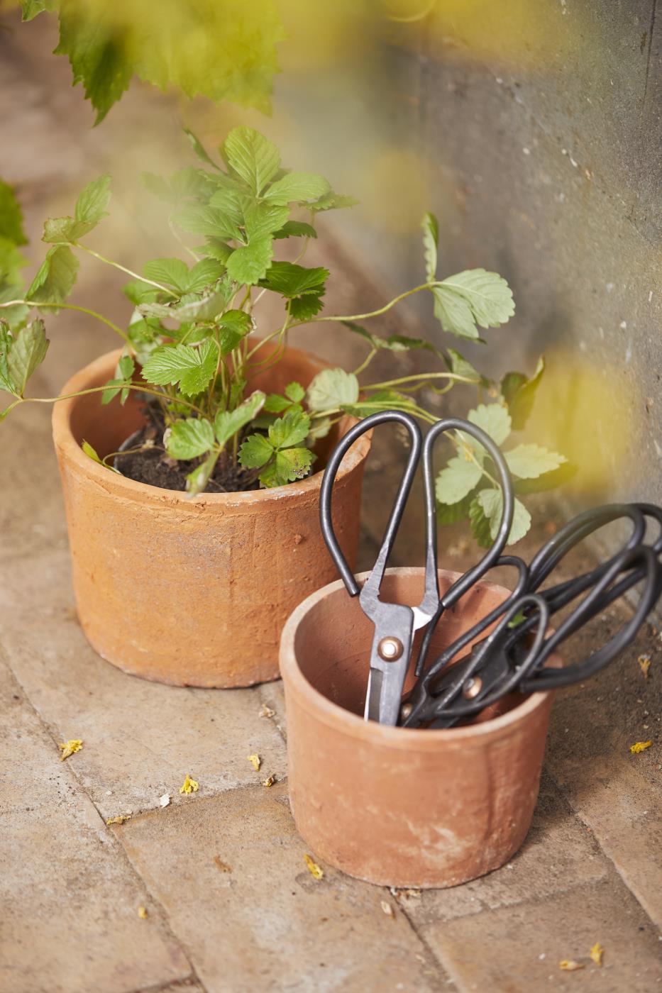 Tijera de metal negro