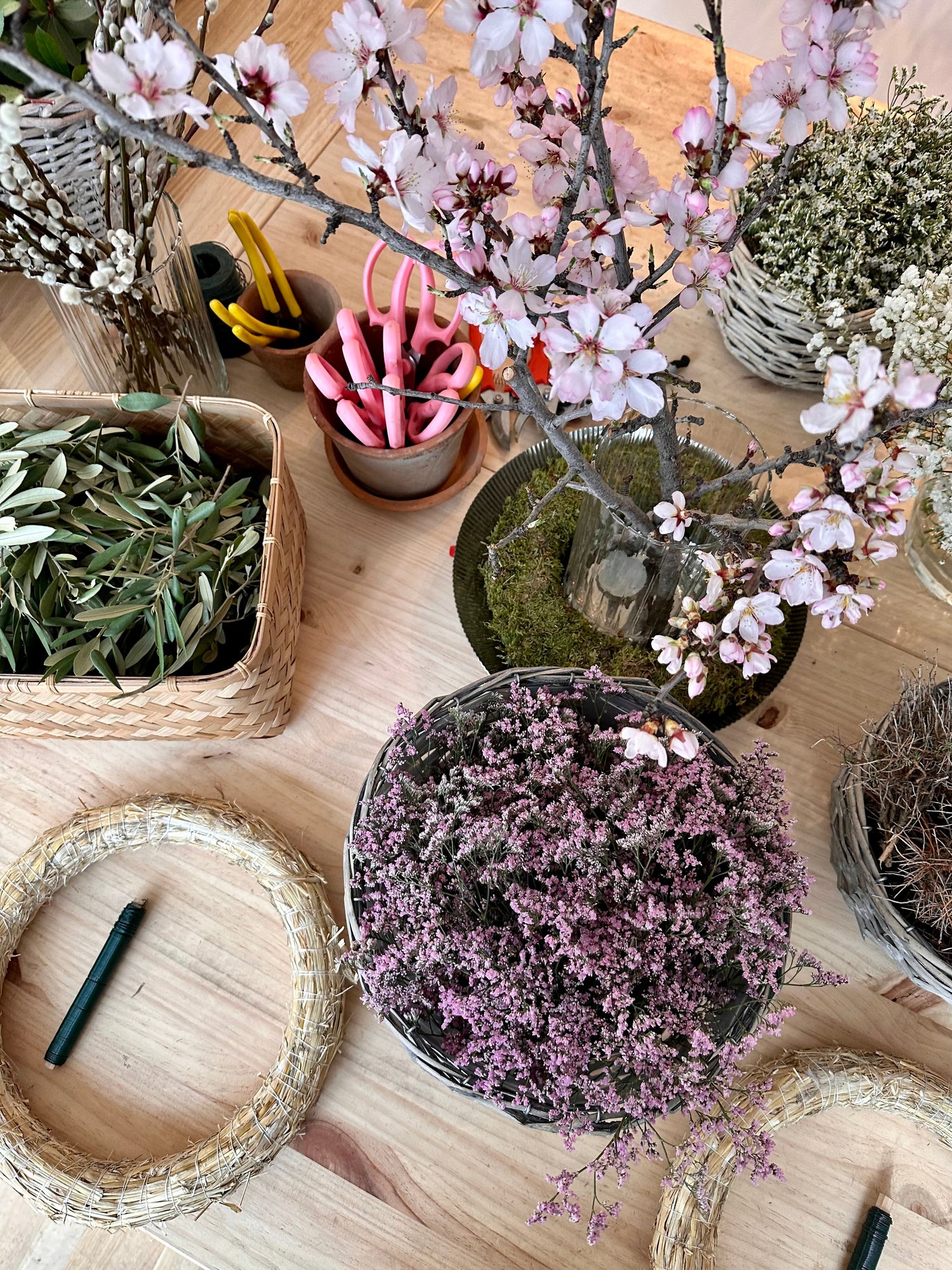 Talleres Corona de Navidad