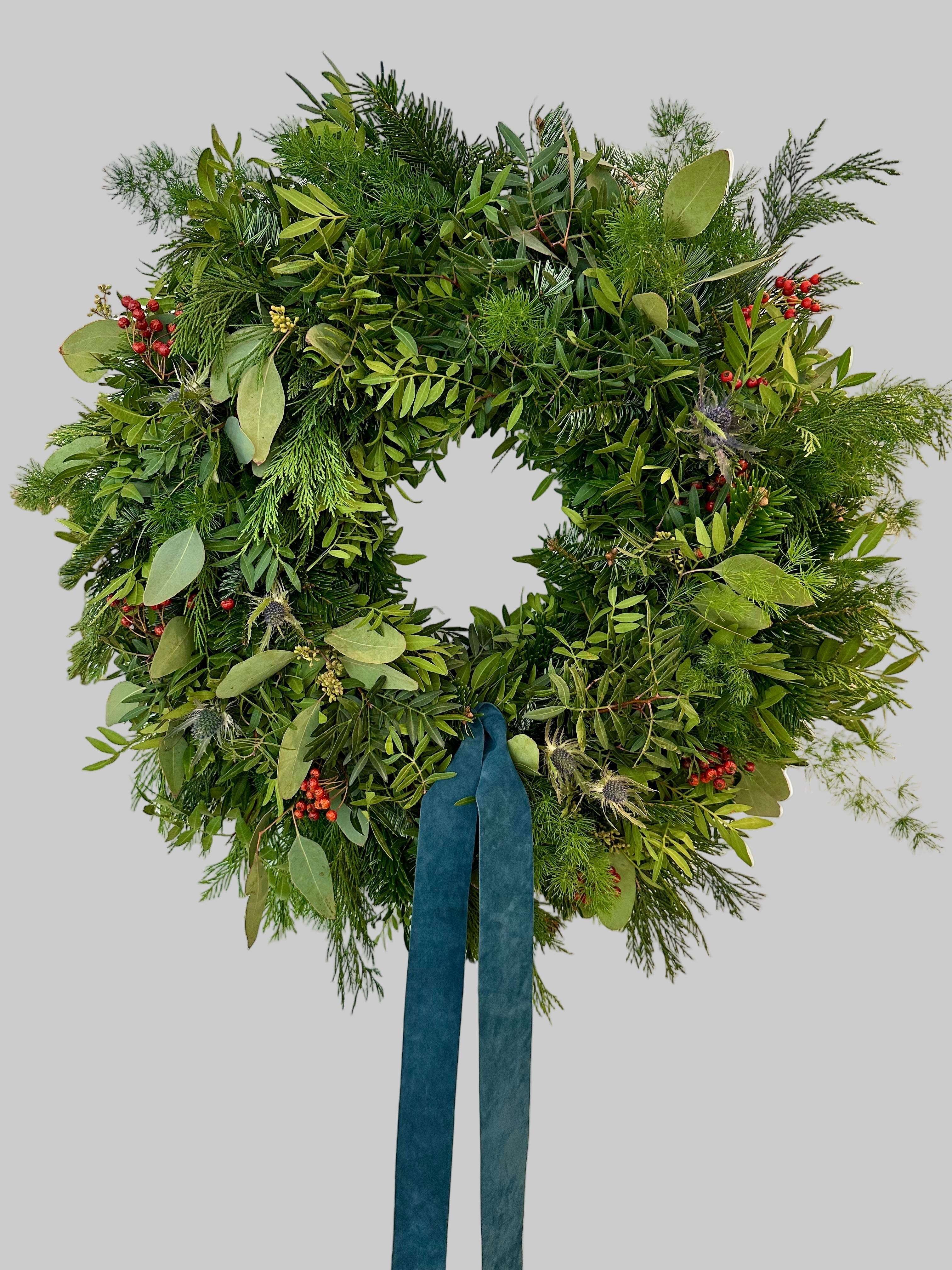 Coronas de flores naturales