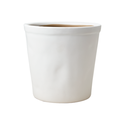 Maceta Cocos, blanco