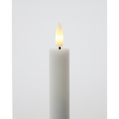 Velas LED blancas (set de 2)