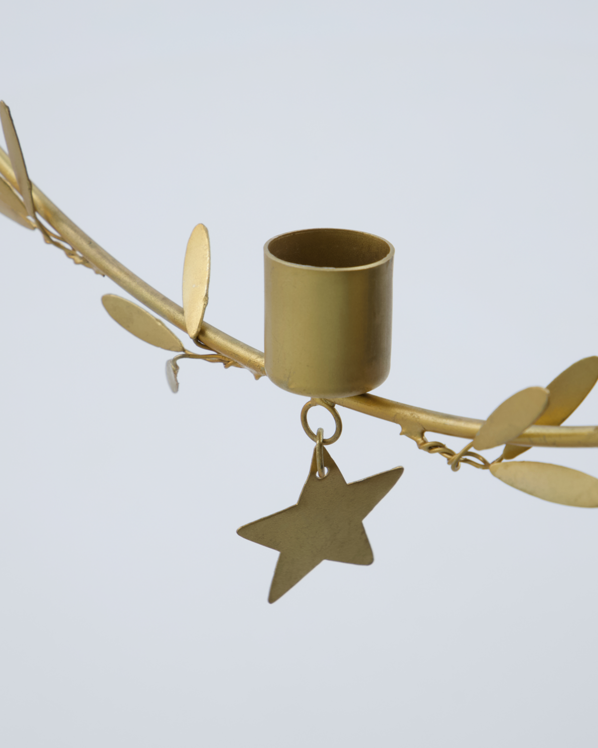 Portavelas “Mistel” de latón