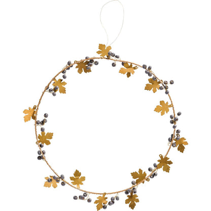 Corona decorativa dorada