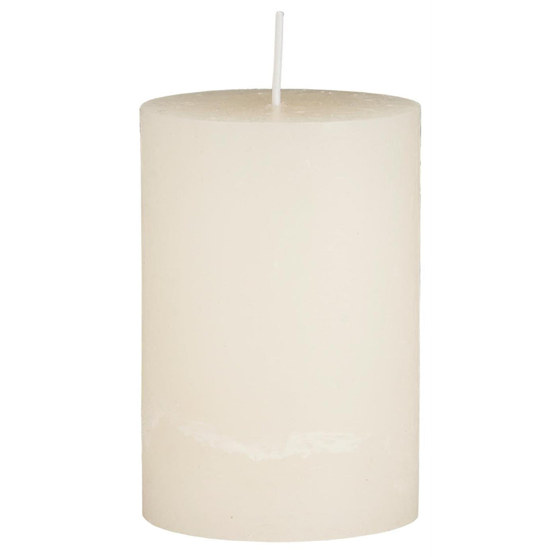 Vela rústica, crema