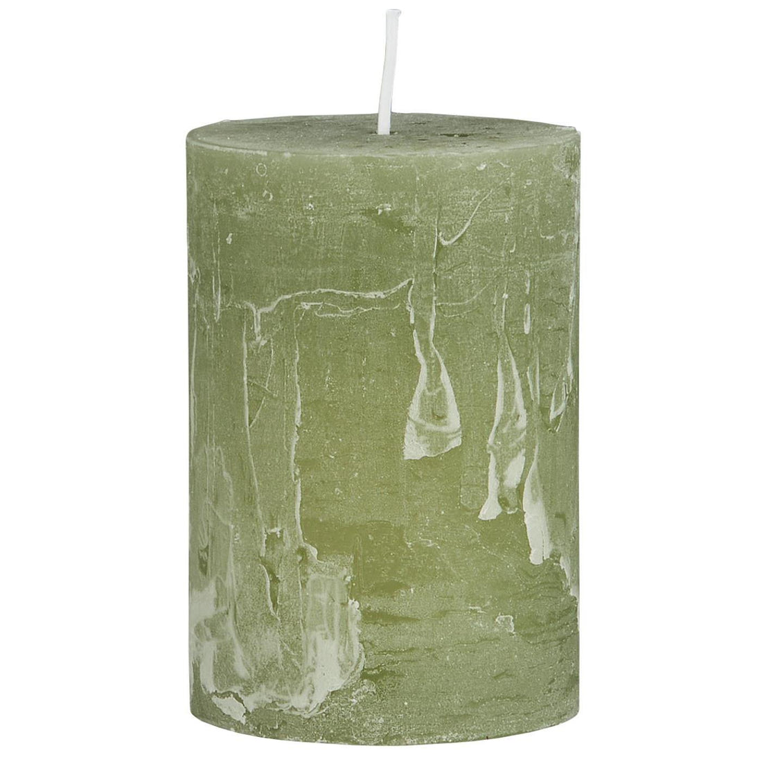 Vela rústica, verde