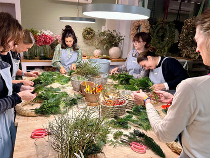 Taller Corona de Navidad — 9 diciembre 2025