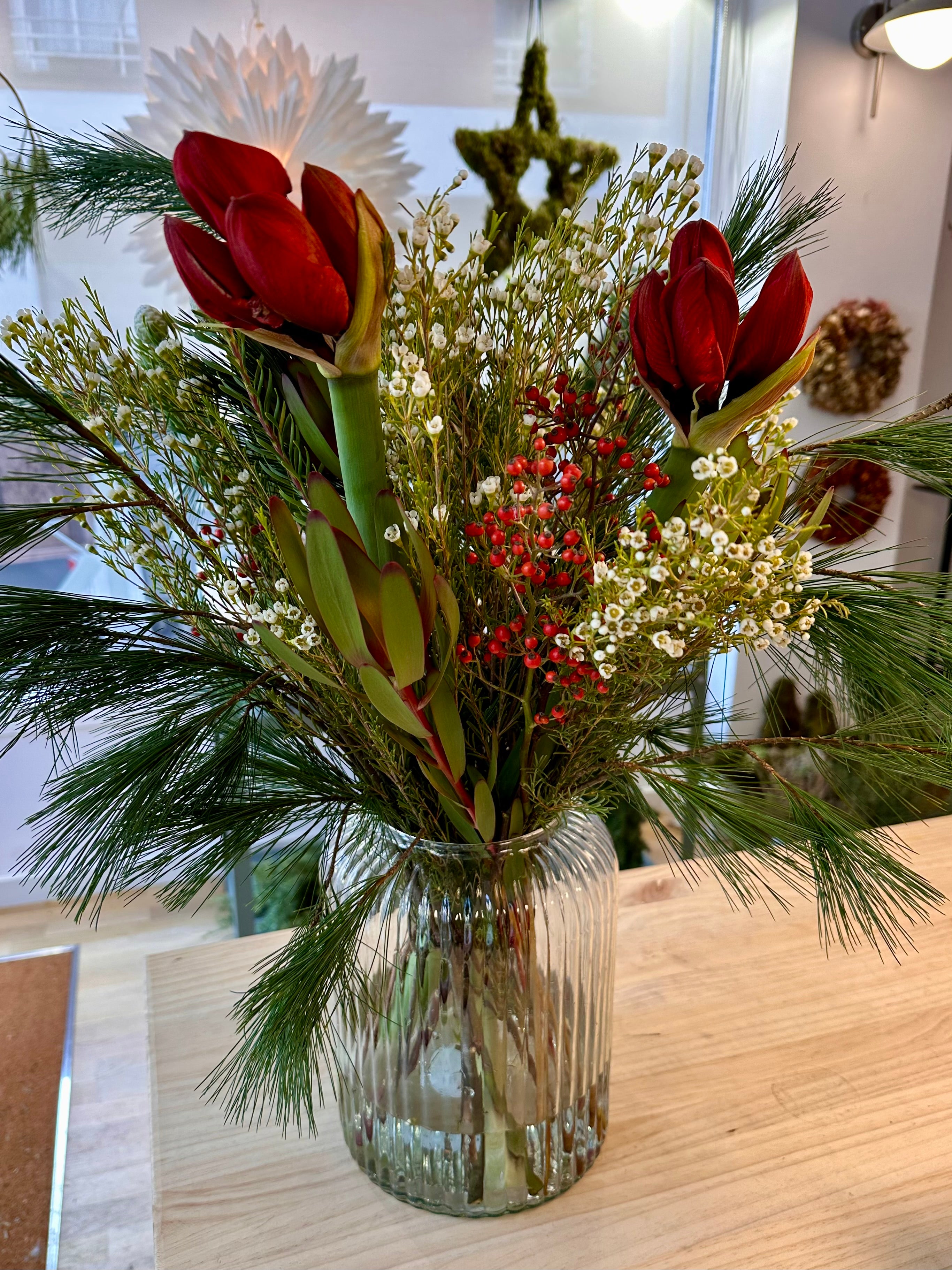 Arreglo navideño personalizado