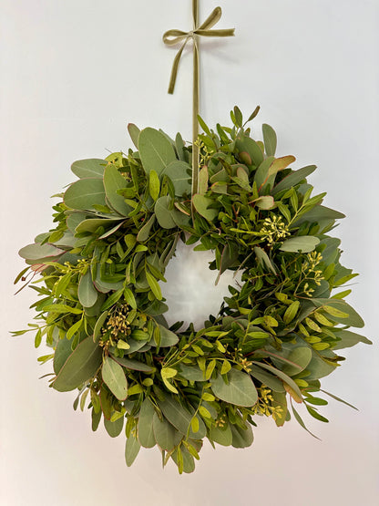 Corona pequeña, verde natural