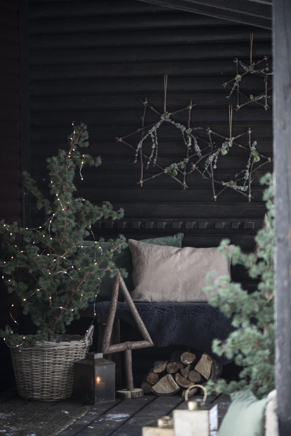 Cesta de ratán grande