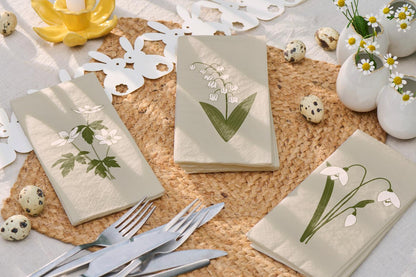 Servilletas motivo floral