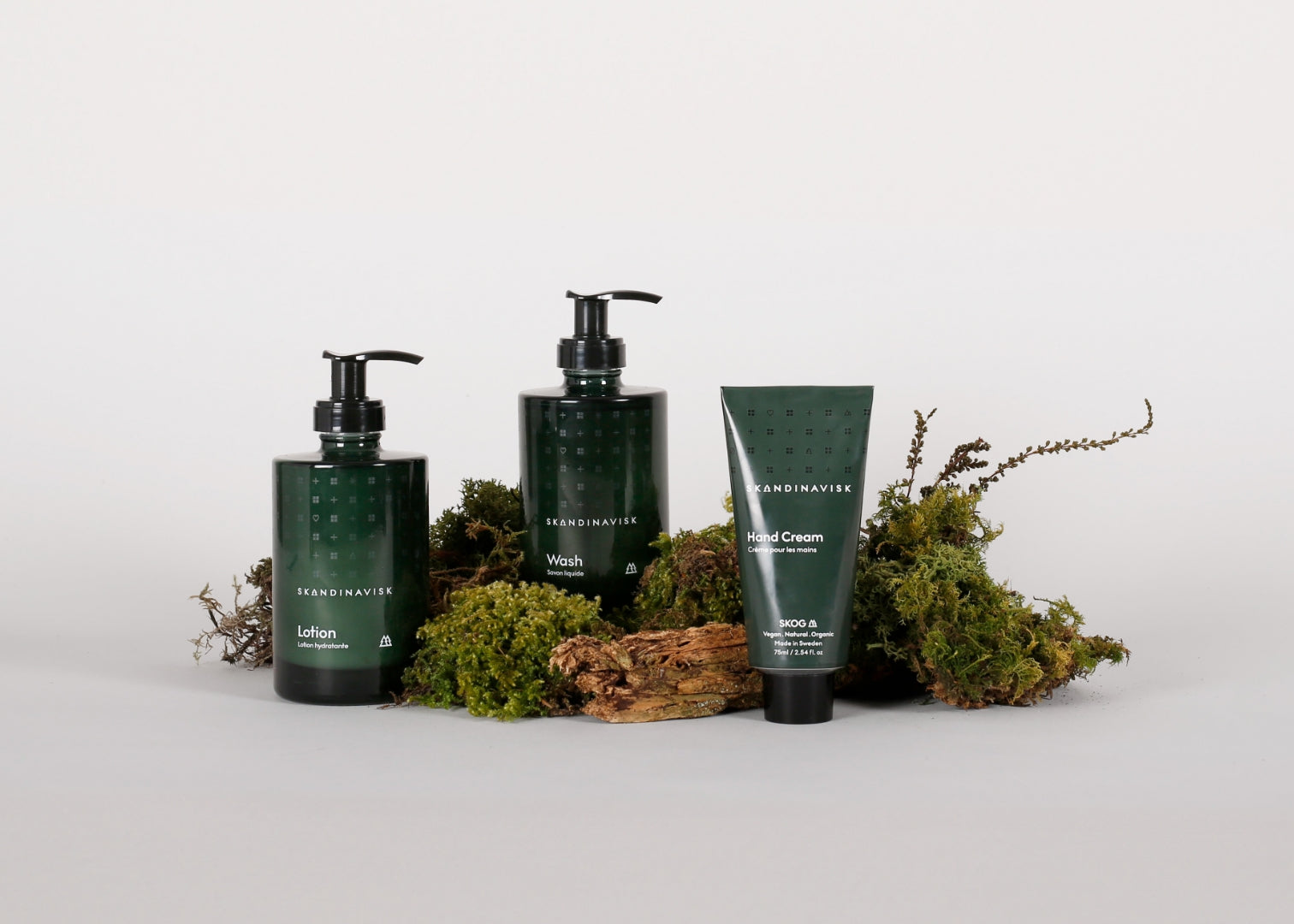 Presentación de la crema de manos SKOG de Skandinavisk